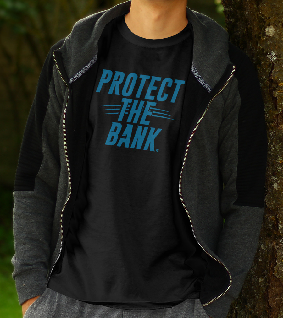 Protect The Bank Carolina Panthers Fan Gear T-Shirt