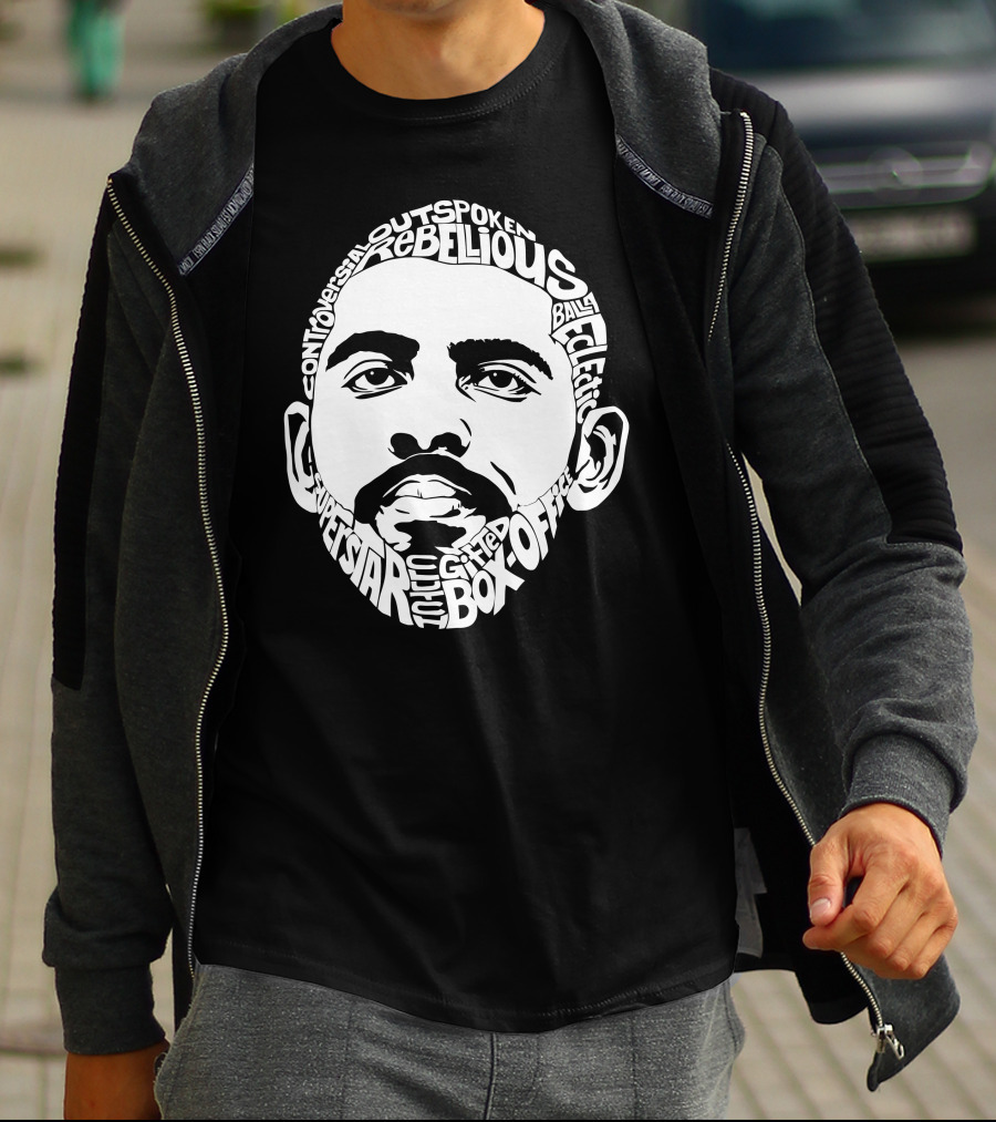 Kyrie Irving NBA Basketball Controversial Outspoken Rebellious T-Shirt