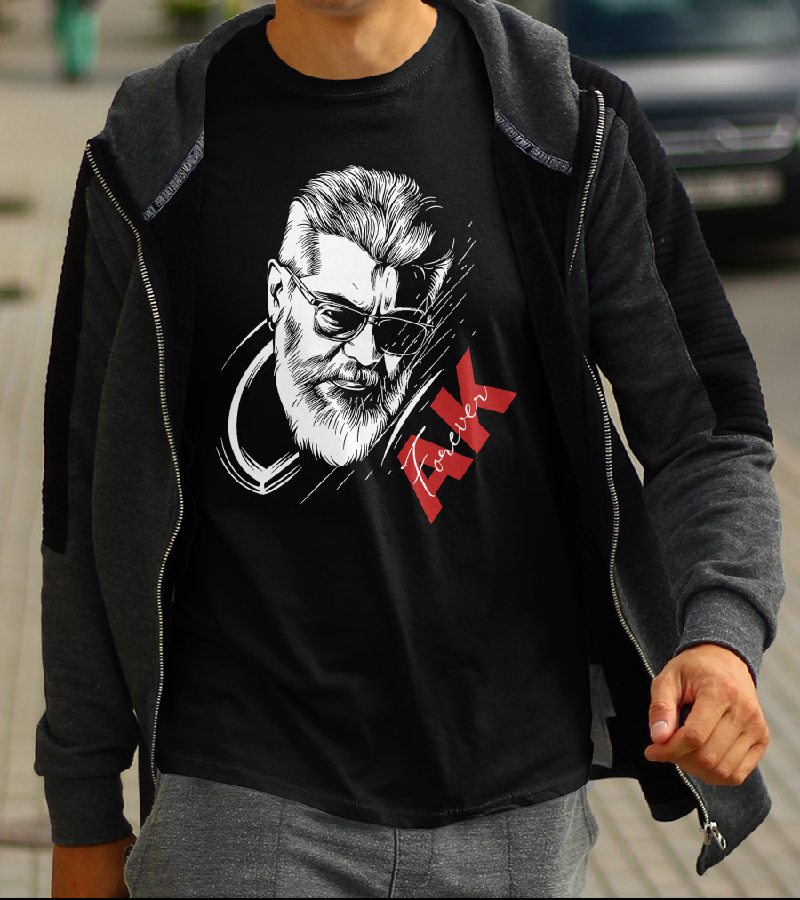 Ajith Kumar AK Forever T-Shirt