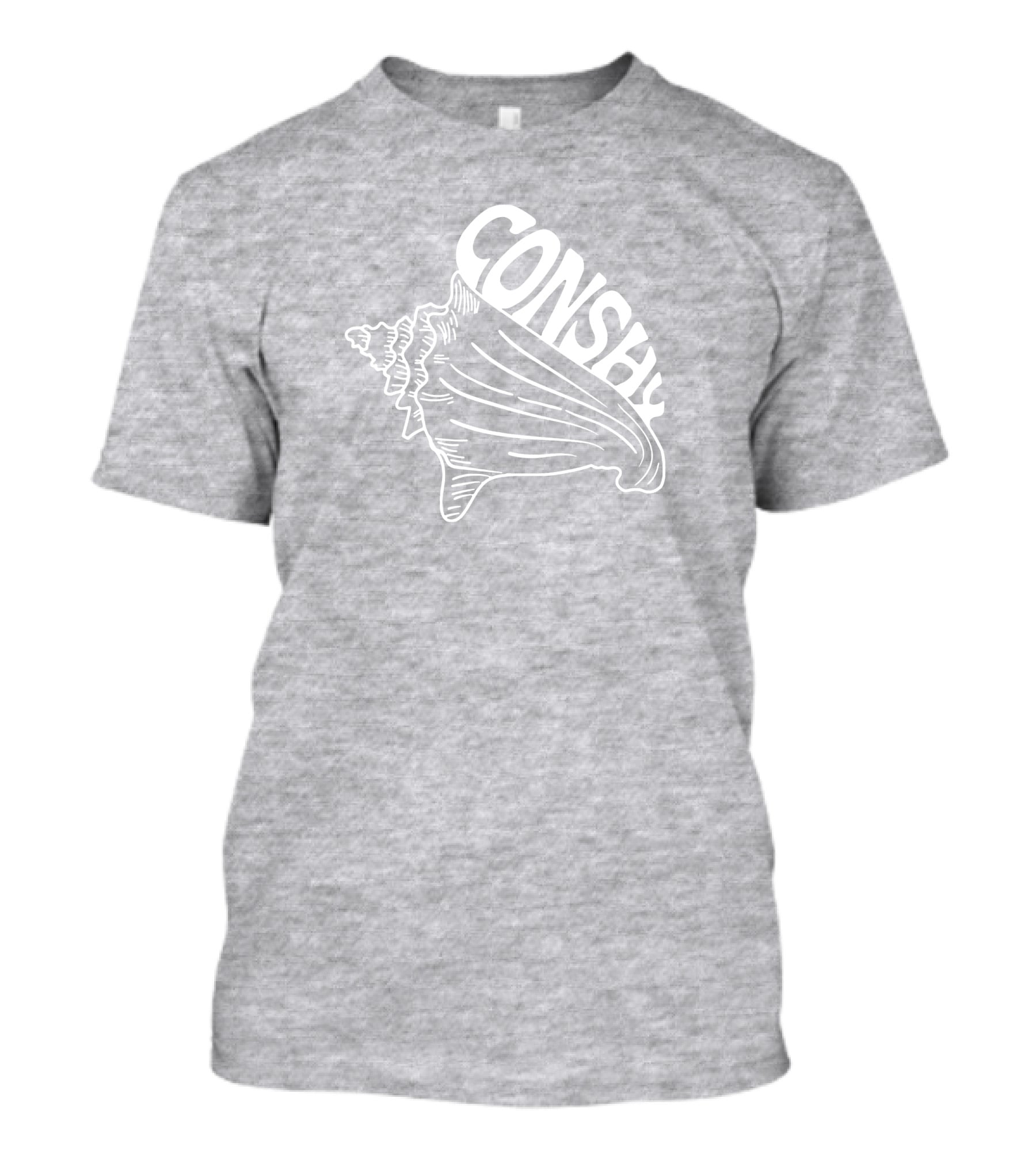 More Than The Curve Conshy Conch Shell T-Shirt