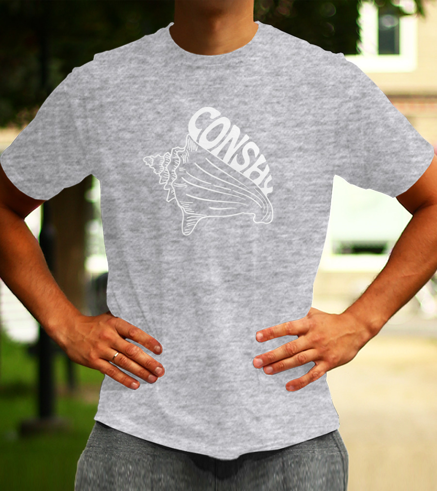 More Than The Curve Conshy Conch Shell T-Shirt