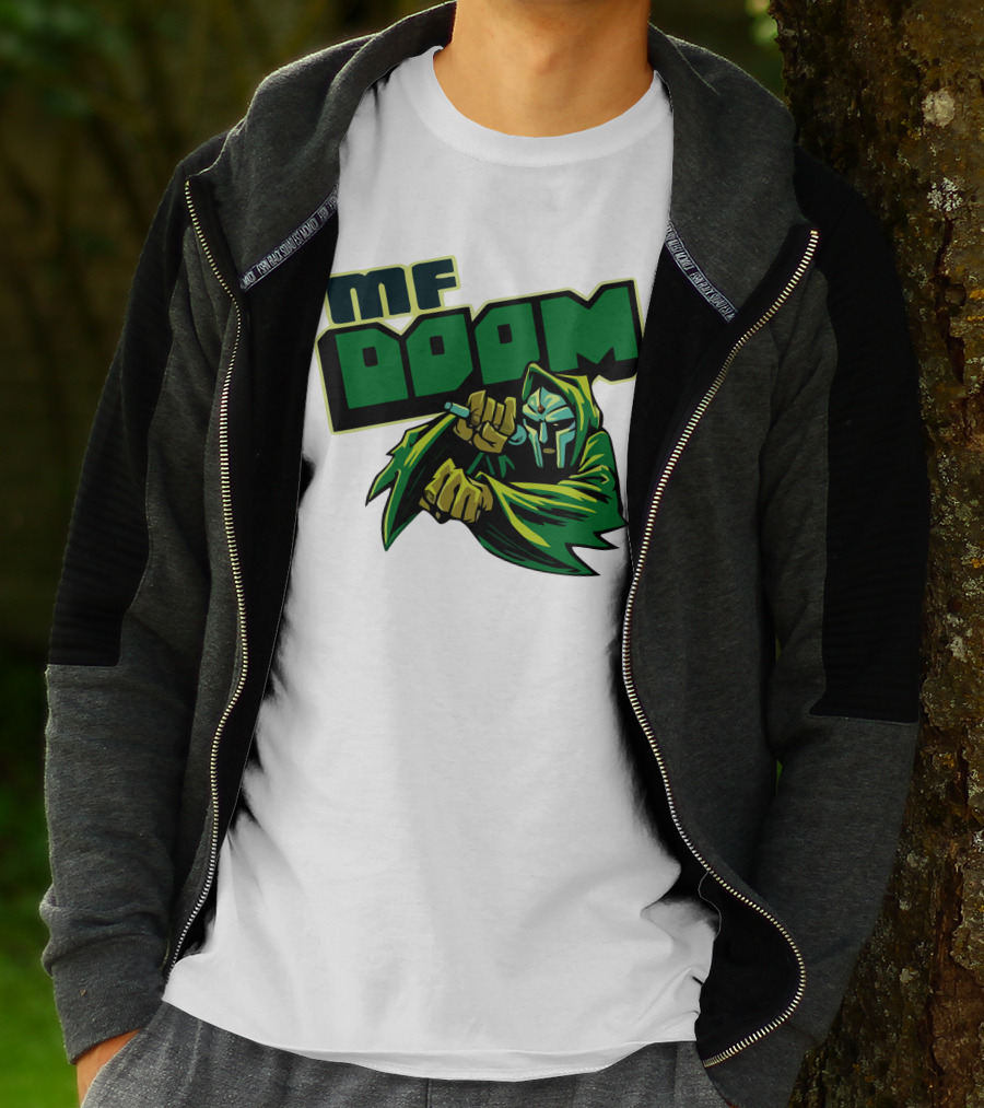 MF Doom Merch Anti Hero Iconic Masked Rapper T-Shirt