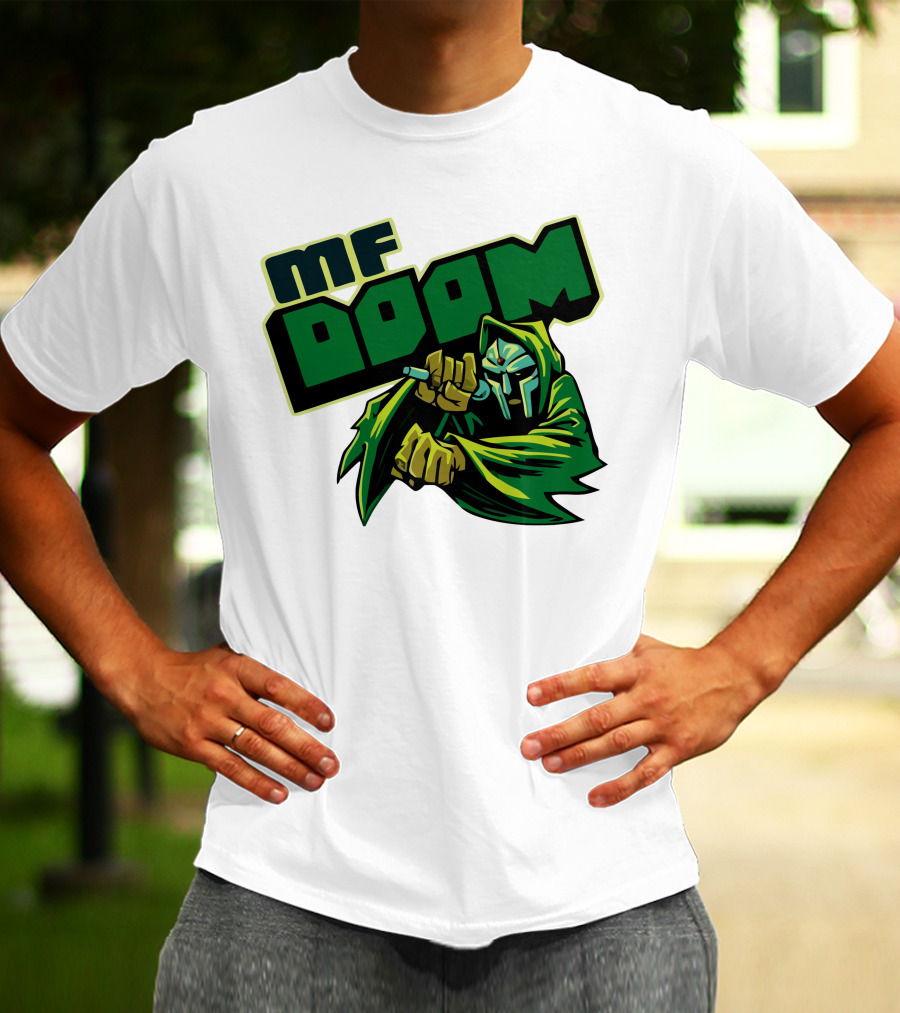 MF Doom Merch Anti Hero Iconic Masked Rapper T-Shirt