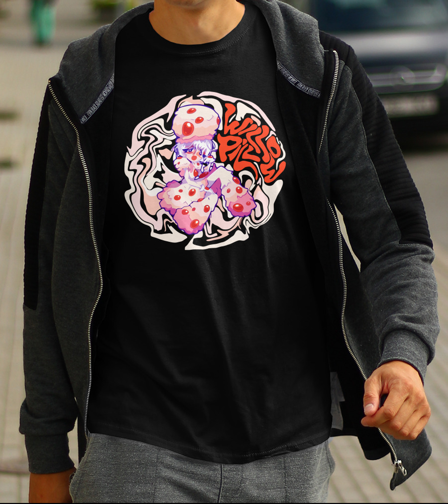 Willow Pill Trippy Swirl Cartoon Character T-Shirt