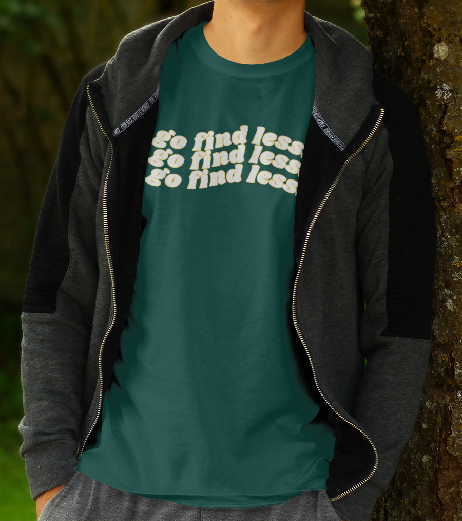 Elyse Myers Go Find Less Repeated Text T-Shirt