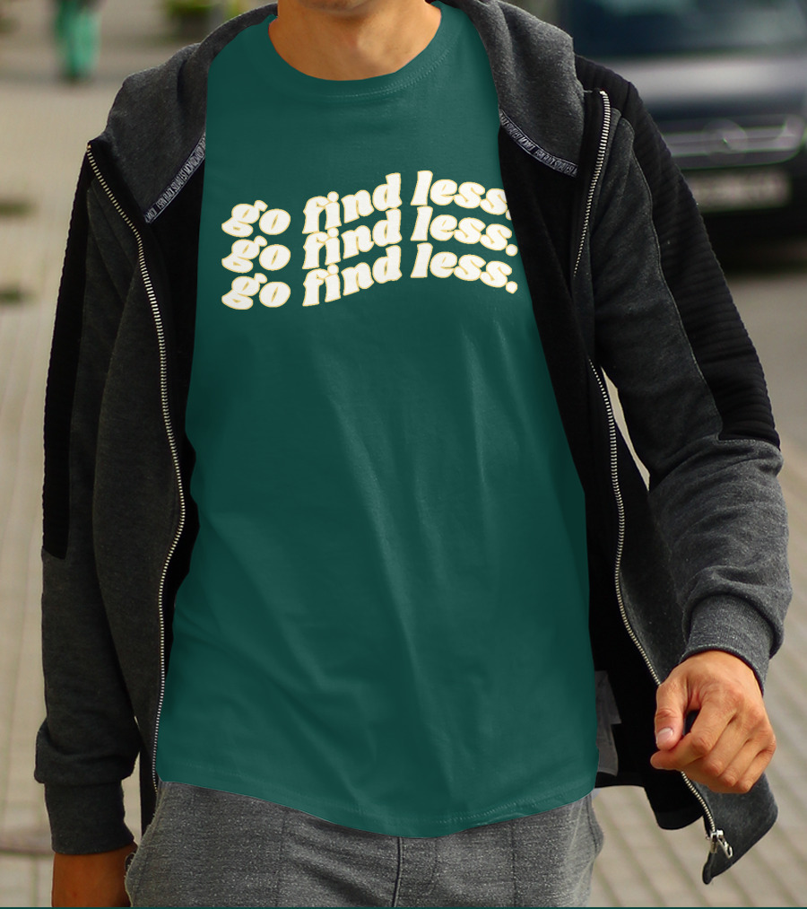 Elyse Myers Go Find Less Repeated Text T-Shirt