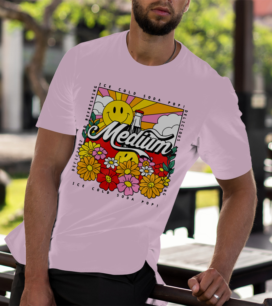 Medium Ice Cold Soda Pop Delicious Refreshing T-Shirt