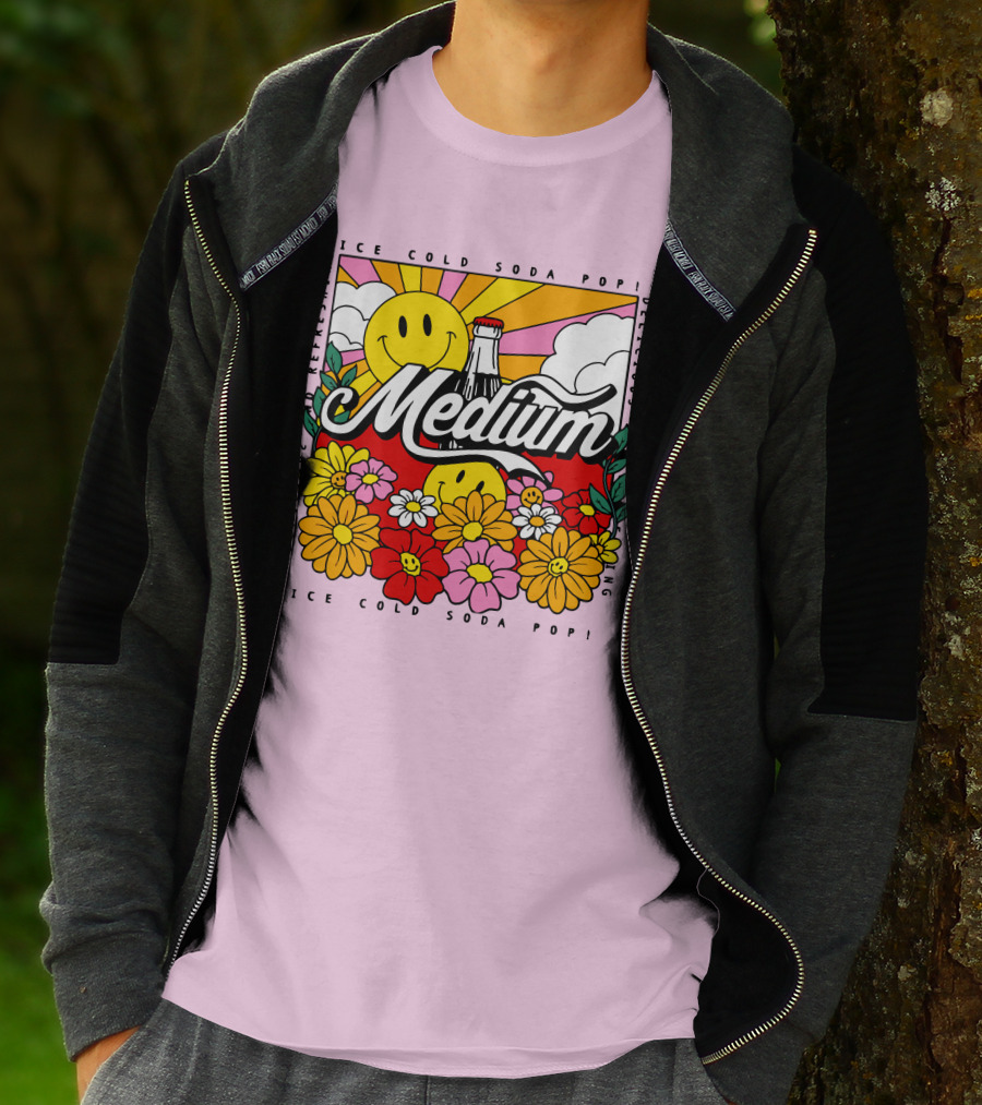 Medium Ice Cold Soda Pop Delicious Refreshing T-Shirt