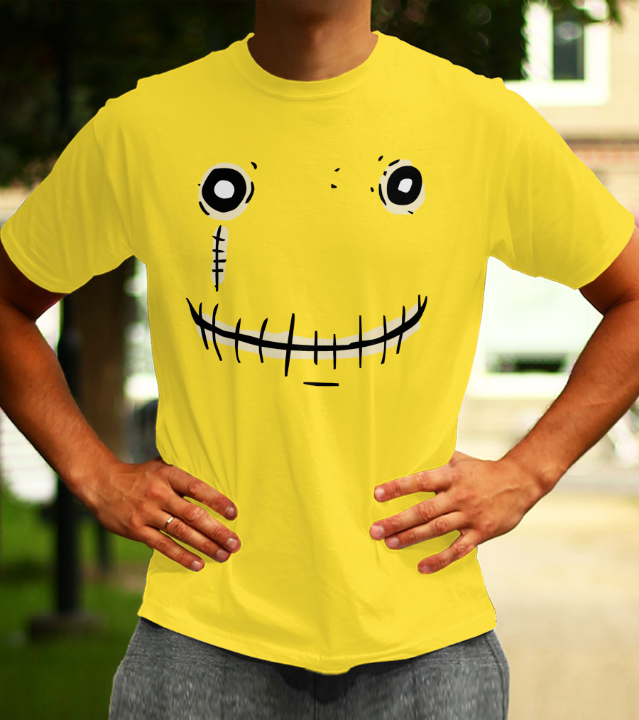 Salad Fingers Hubert Smiling Face Salad Fingers Merch T-Shirt