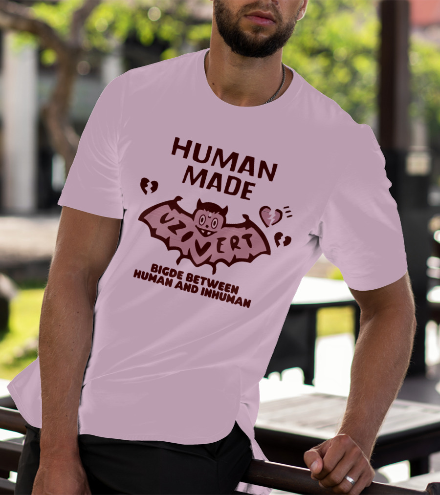 Human Made Lil Uzi Vert Bigde Between Human And Inhuman T-Shirt