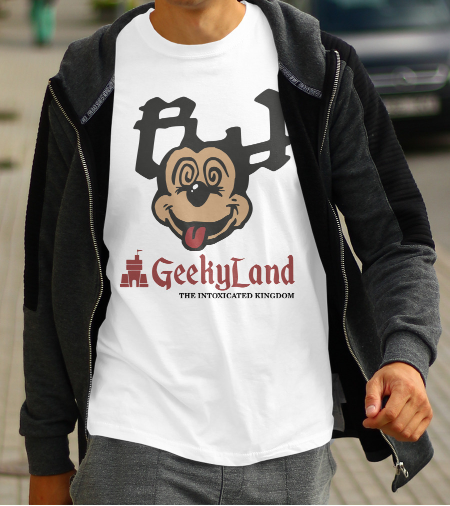 GeekyLand The Intoxicated Kingdom Dizzy Mouse Castle T-Shirt