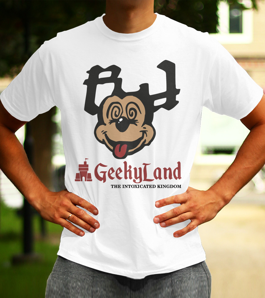GeekyLand The Intoxicated Kingdom Dizzy Mouse Castle T-Shirt