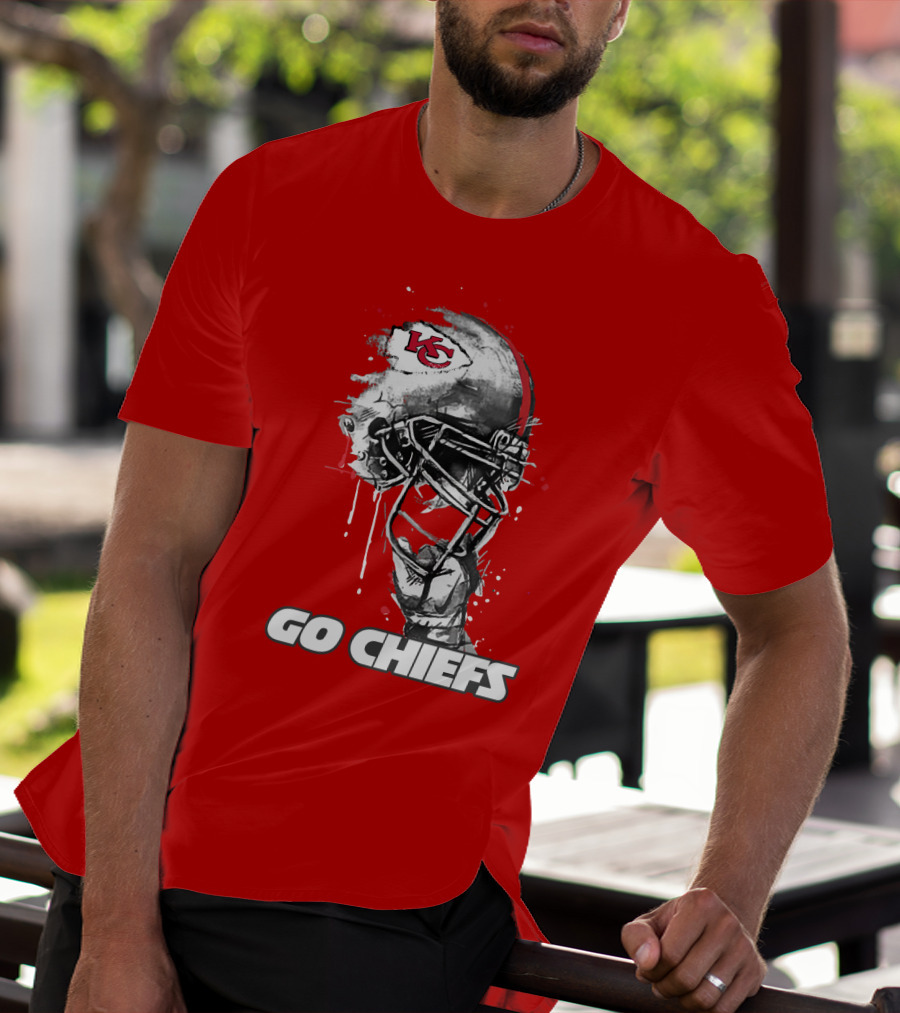 Go Chiefs Kc Helmet T-Shirt