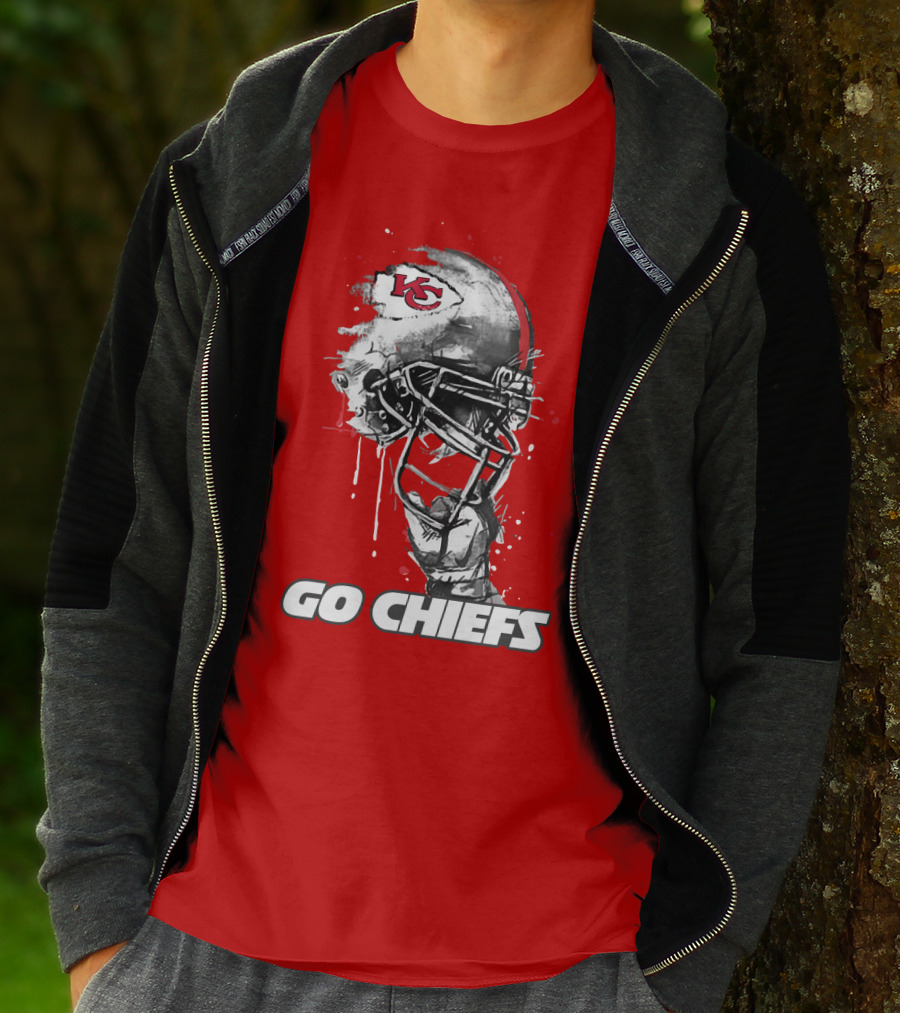 Go Chiefs Kc Helmet T-Shirt