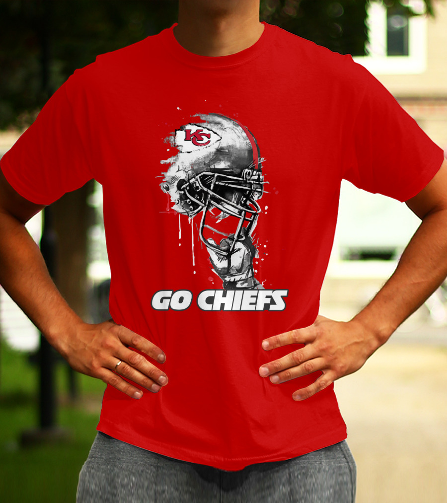 Go Chiefs Kc Helmet T-Shirt