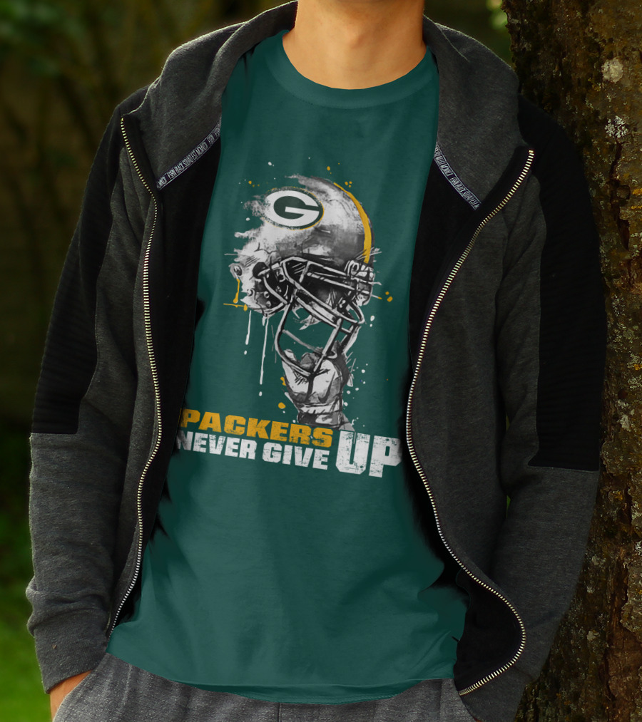 Packers Never Give Up T-Shirt