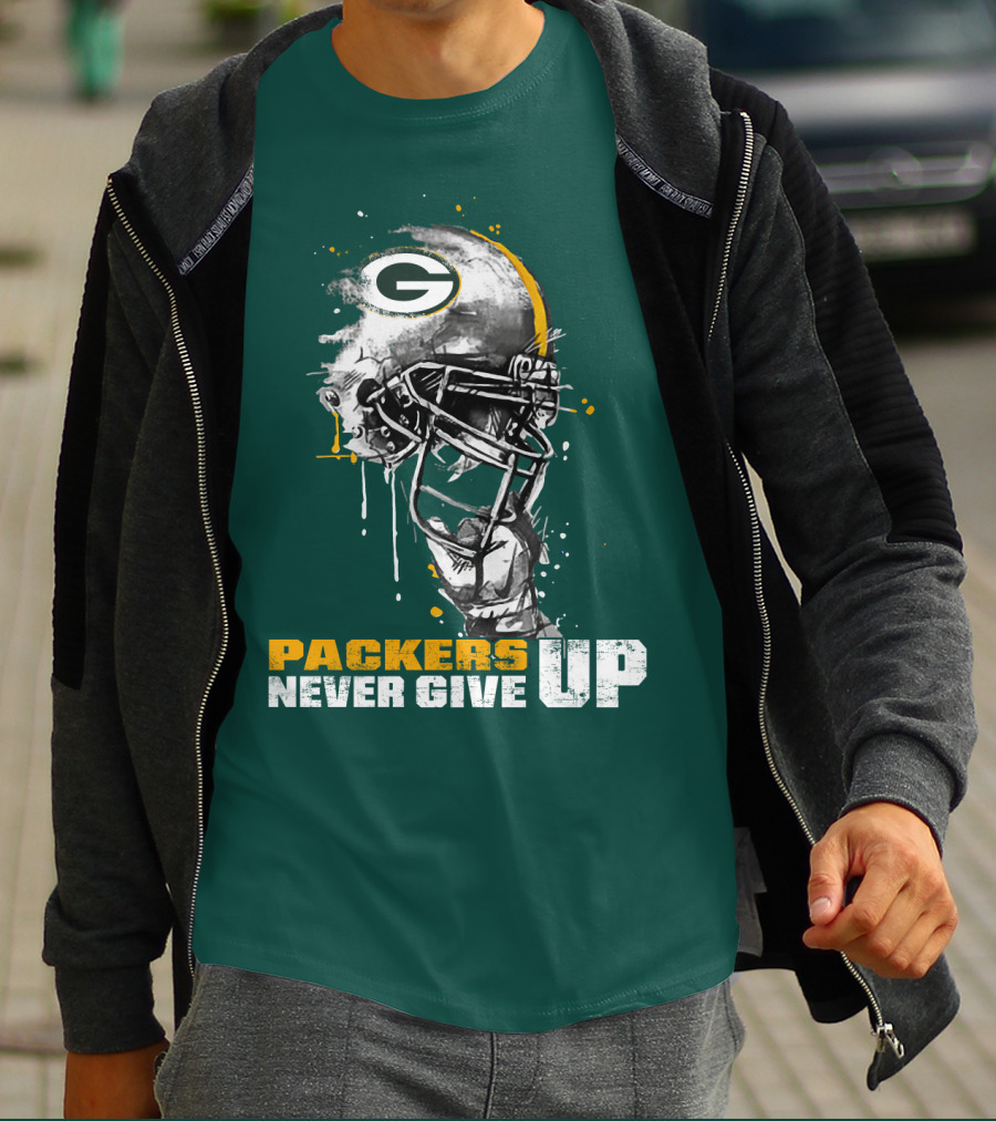 Packers Never Give Up T-Shirt
