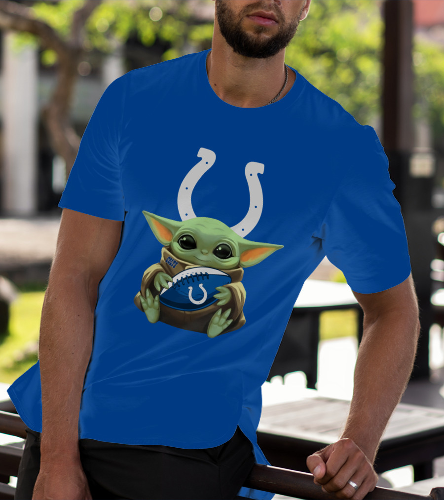 Baby Alien Colts Football Fans T-Shirt