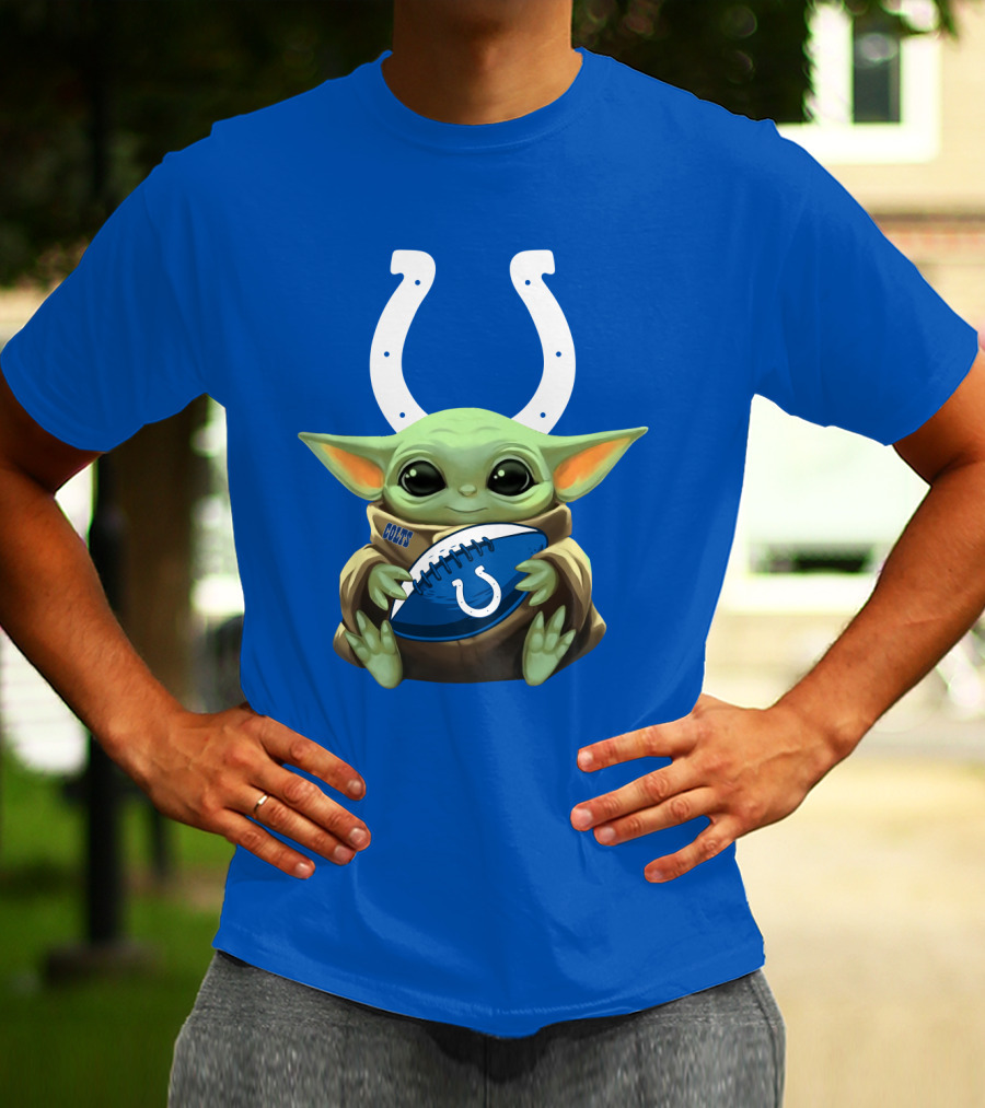 Baby Alien Colts Football Fans T-Shirt
