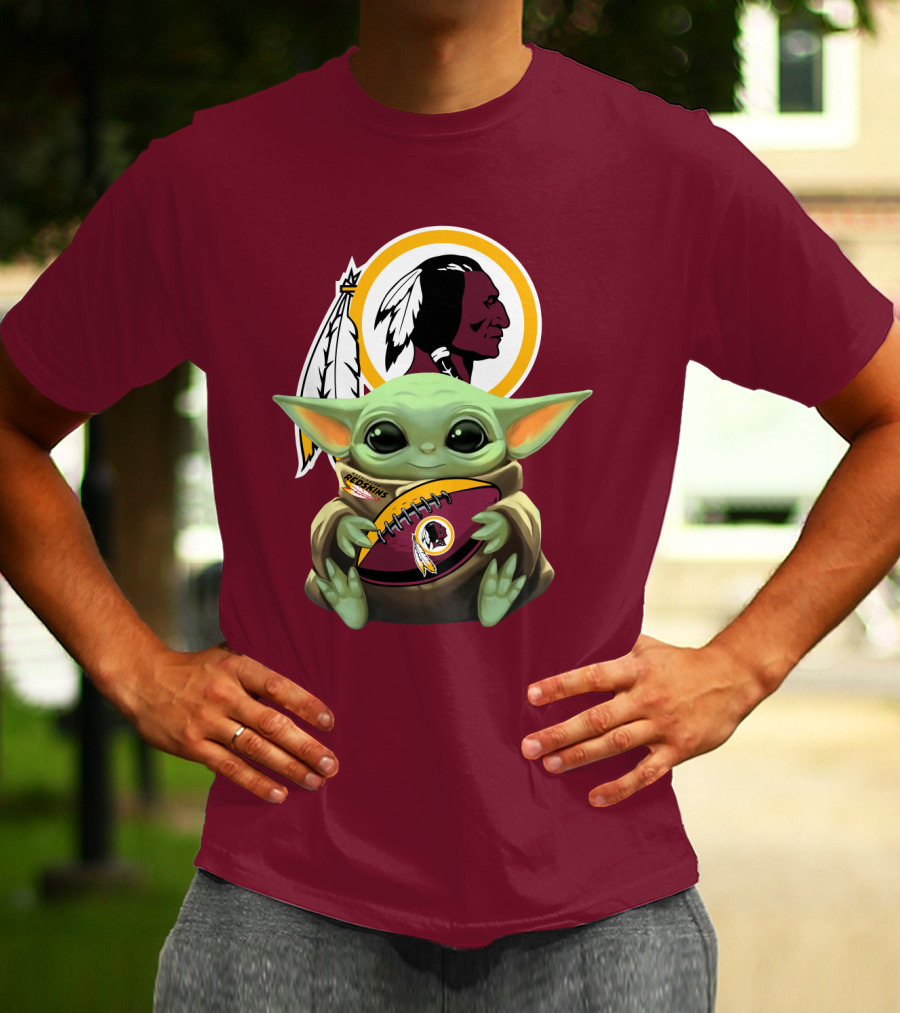 Baby Yoda Washington Football Team T-Shirt