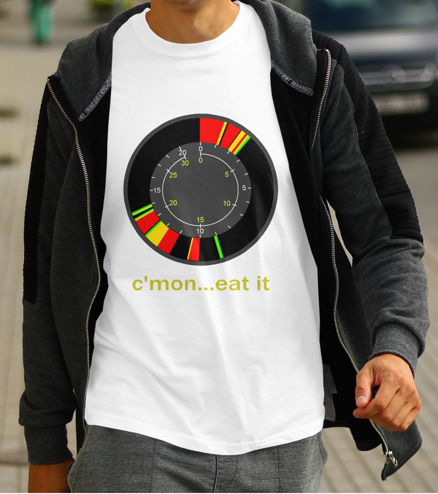 C'MON EAT IT Speedometer T-Shirt