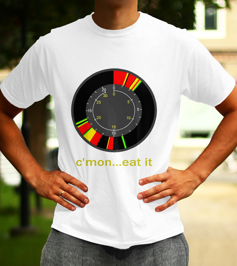 C'MON EAT IT Speedometer T-Shirt