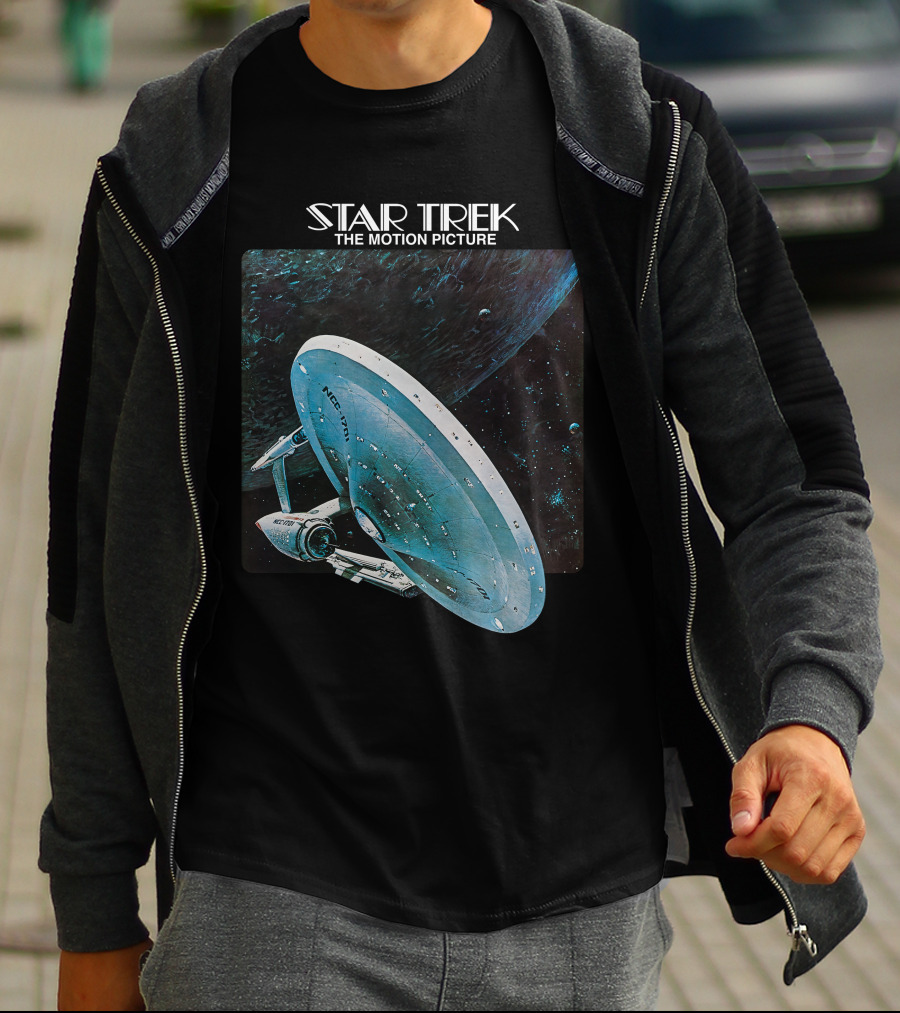 Star Trek The Motion Picture Enterprise Space Scene T-Shirt