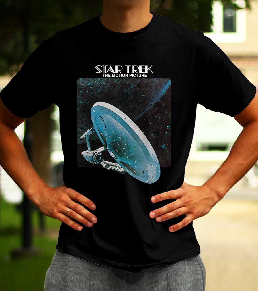 Star Trek The Motion Picture Enterprise Space Scene T-Shirt