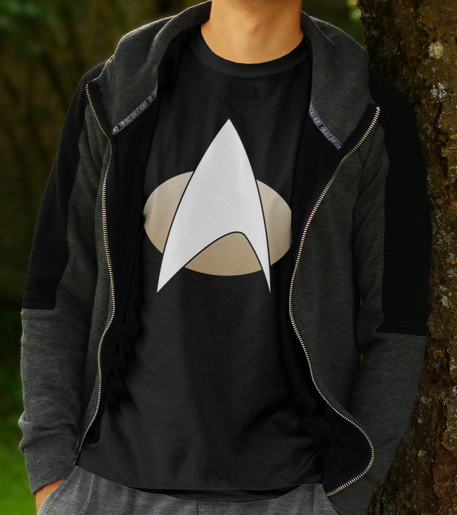 Star Trek Command Red Paneled Uniform Badge Insignia T-Shirt