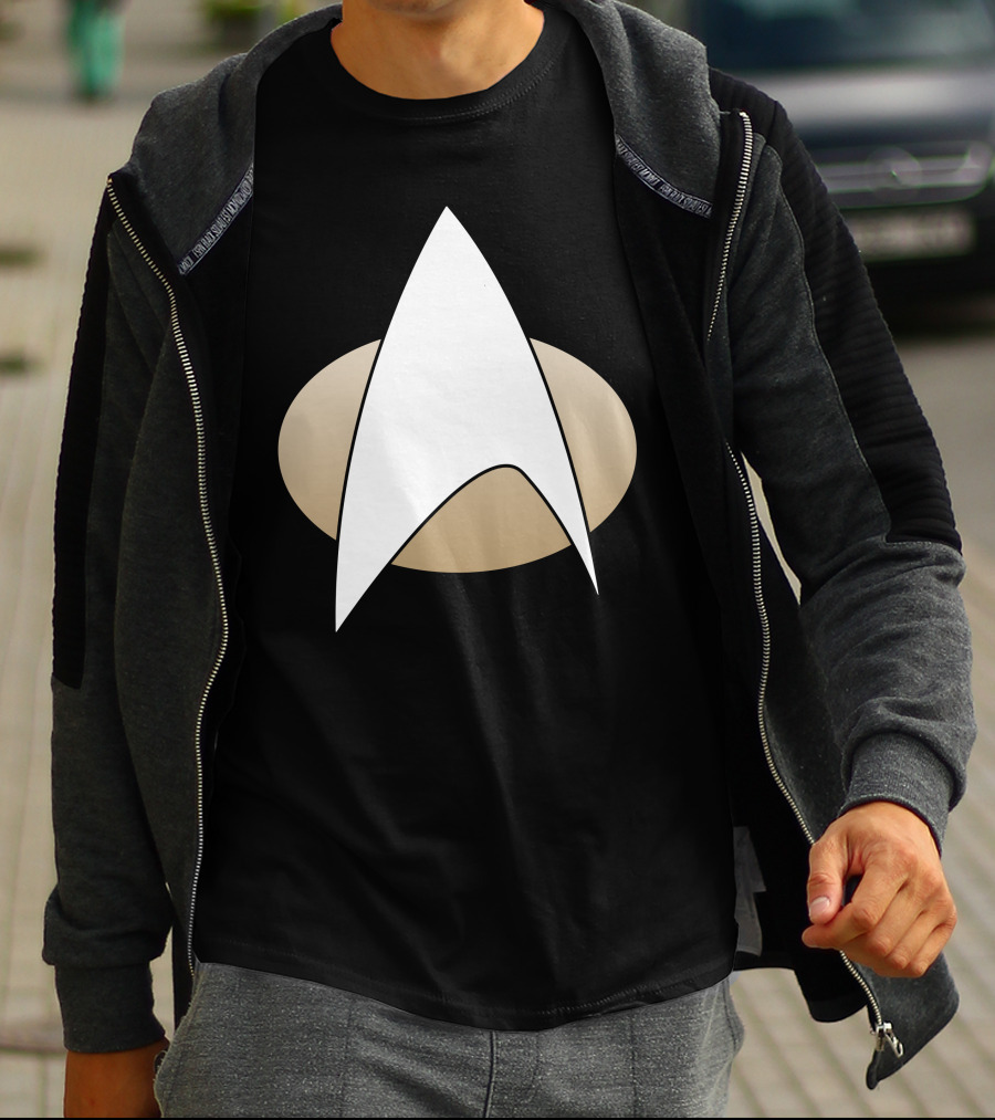 Star Trek Command Red Paneled Uniform Badge Insignia T-Shirt