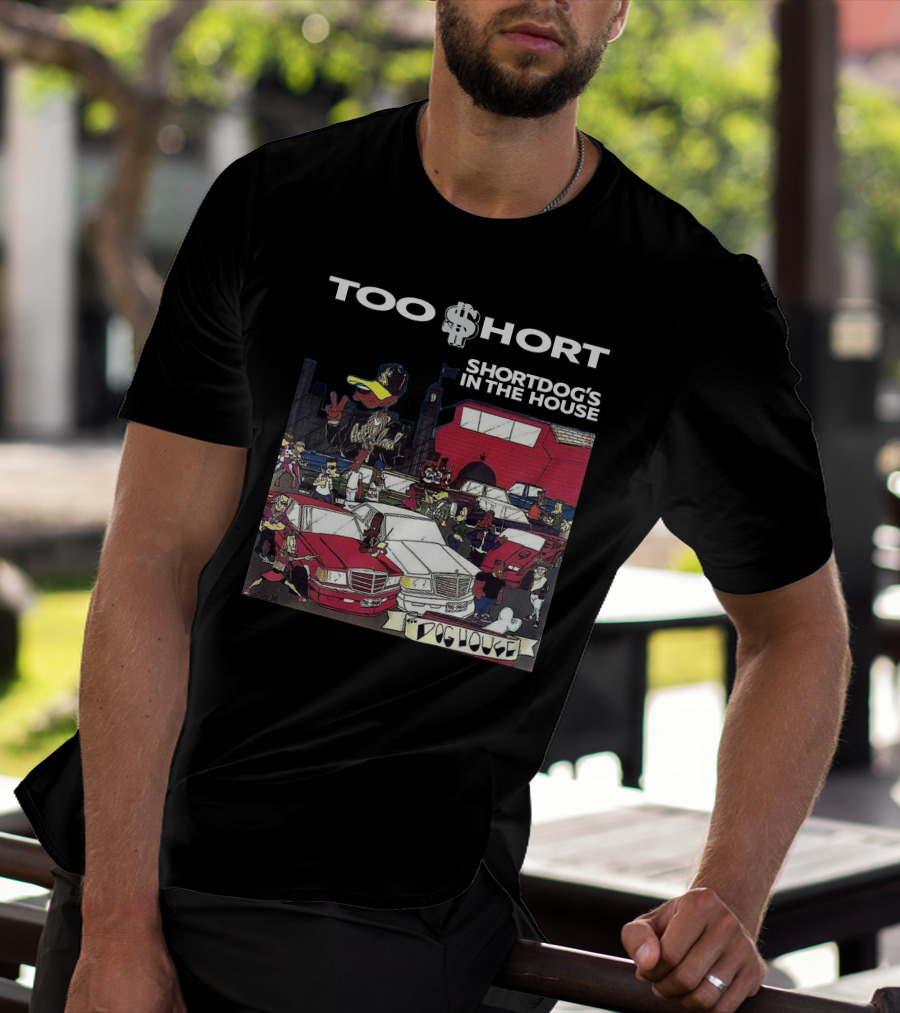 Too Short Short Dog's In The House Dog House Urban Scene T-Shirt