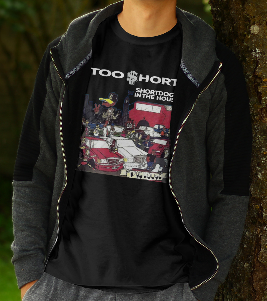 Too Short Short Dog's In The House Dog House Urban Scene T-Shirt
