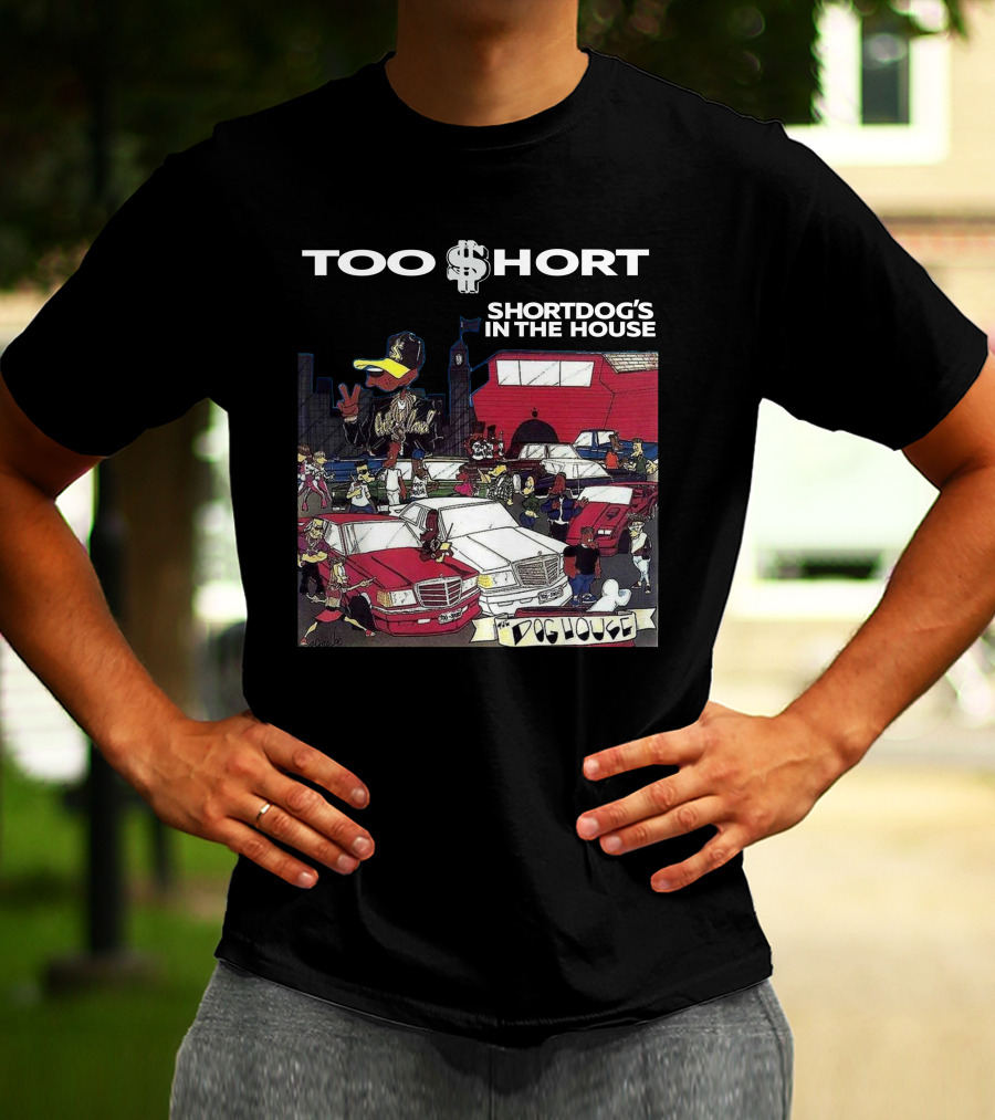 Too Short Short Dog's In The House Dog House Urban Scene T-Shirt