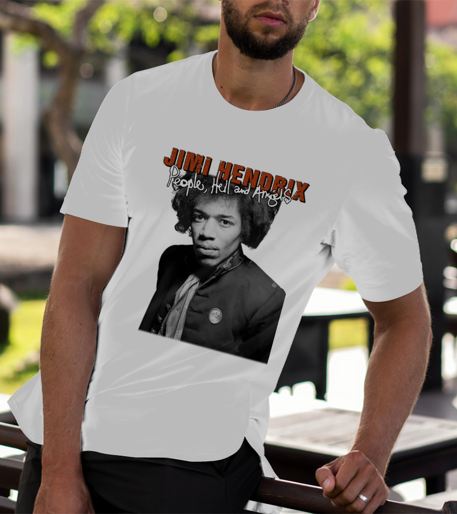 Jimi Hendrix People, Hell And Angels T-Shirt