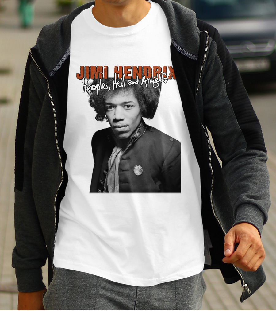 Jimi Hendrix People, Hell And Angels T-Shirt