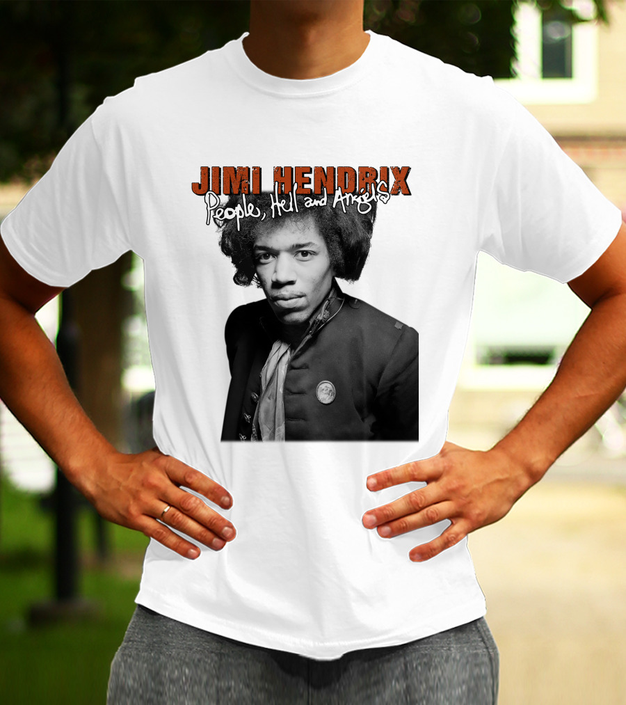 Jimi Hendrix People, Hell And Angels T-Shirt