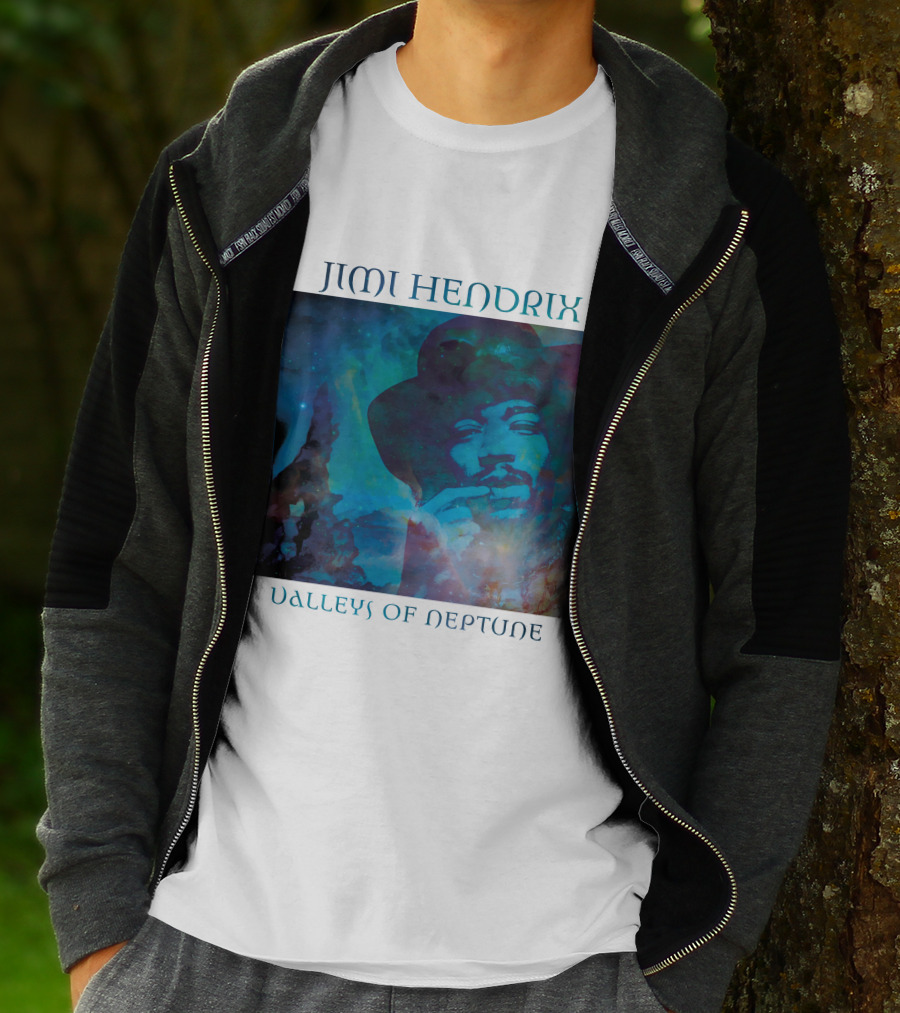 Jimi Hendrix Valleys Of Neptune Album T-Shirt
