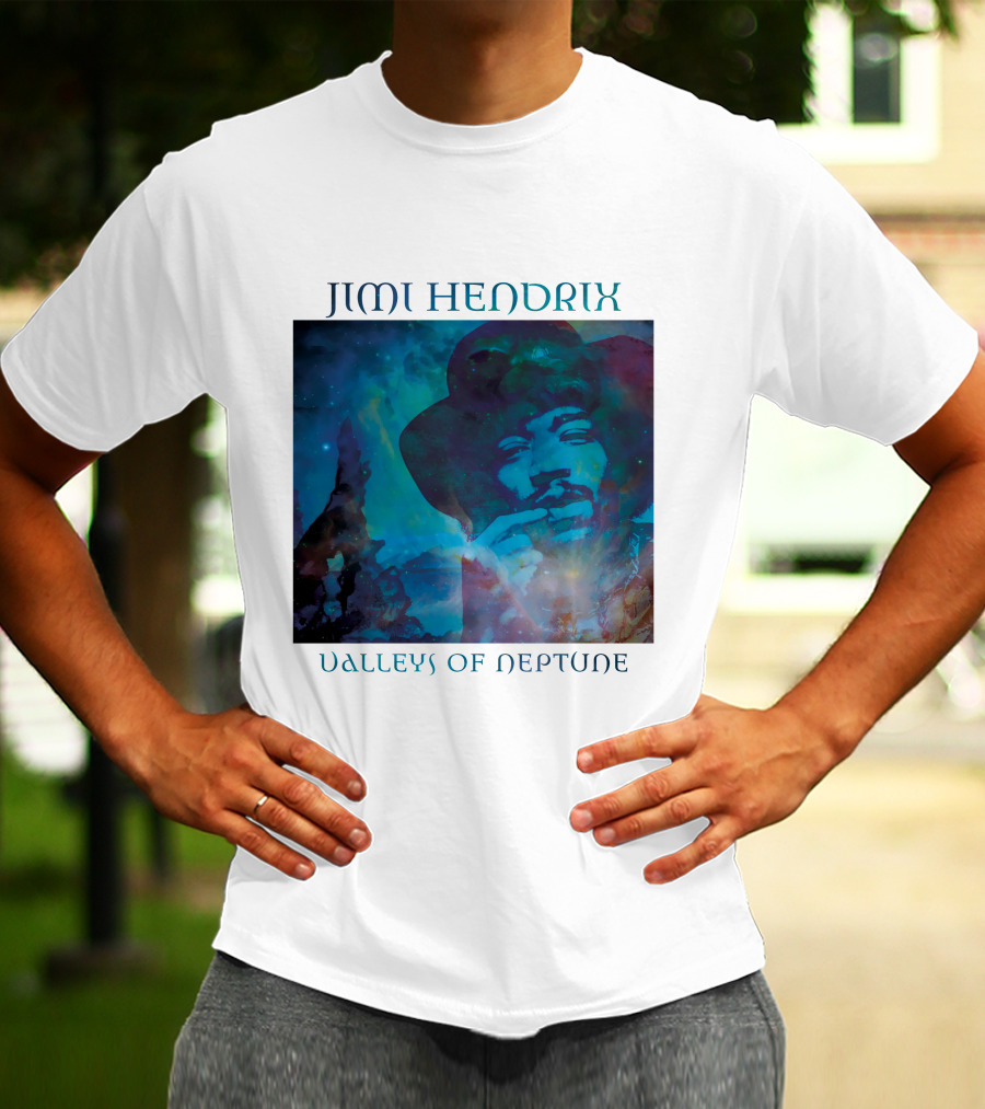 Jimi Hendrix Valleys Of Neptune Album T-Shirt
