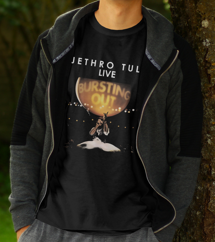 Jethro Tull Live Bursting Out T-Shirt