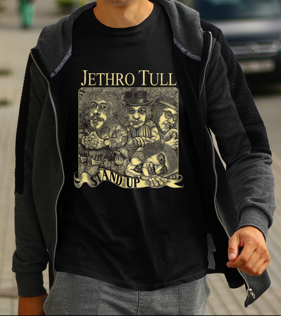 Jethro Tull Stand Up Psychedelic T-Shirt