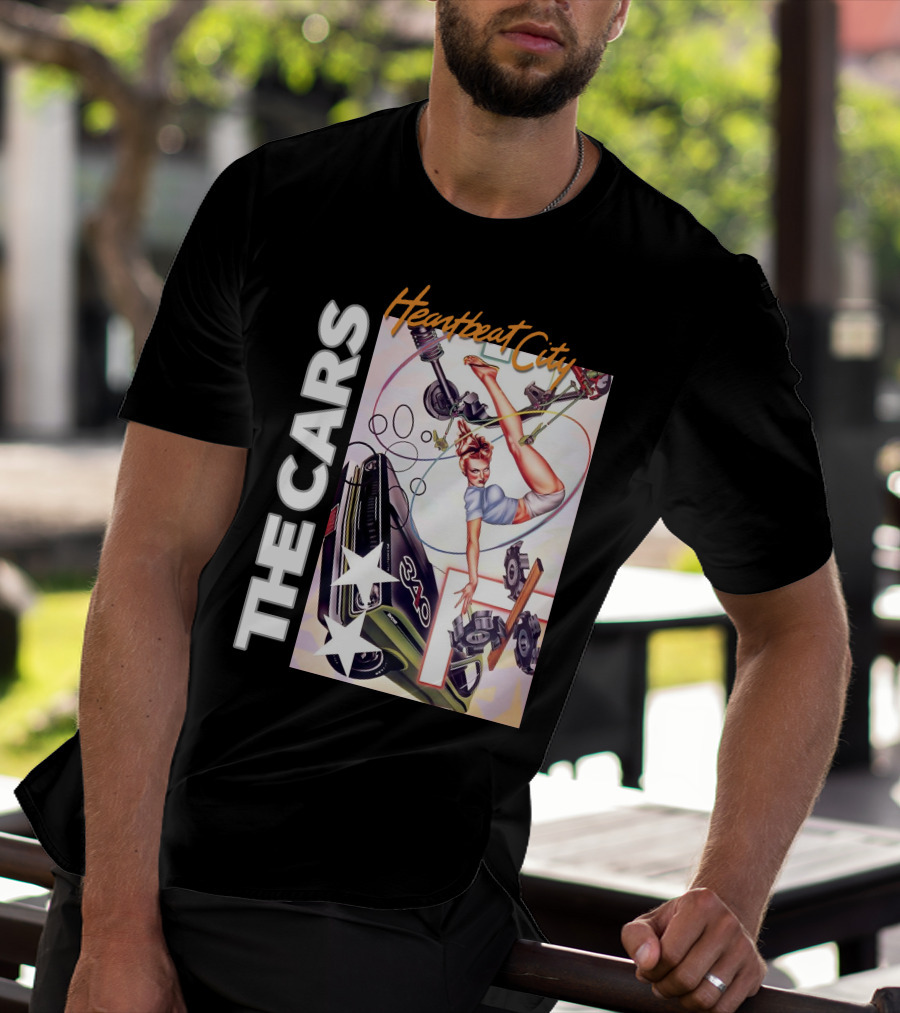 The Cars Heartbeat City 340 Retro T-Shirt