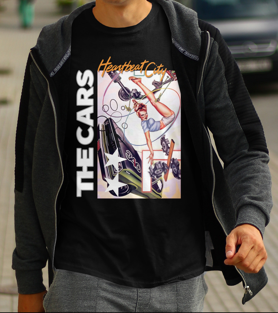 The Cars Heartbeat City 340 Retro T-Shirt