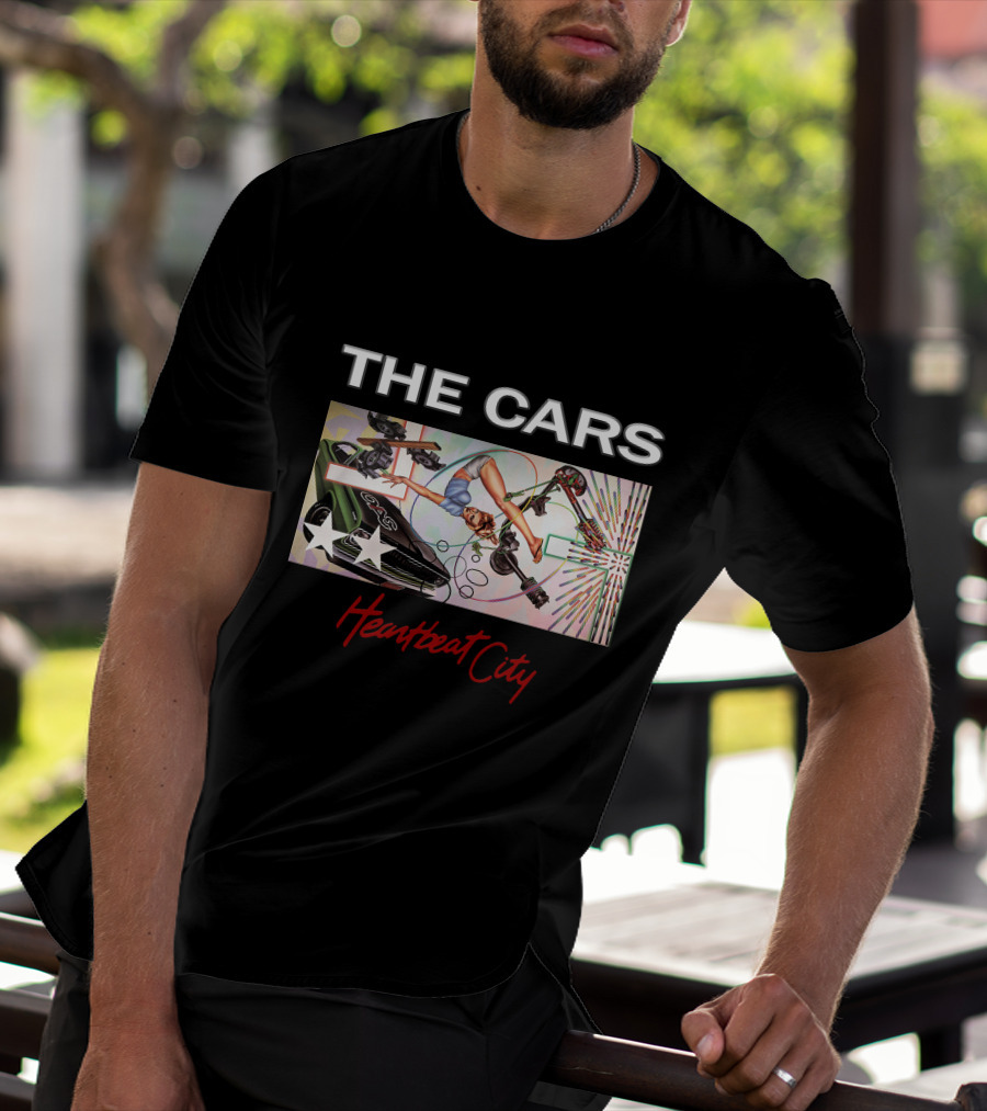 The Cars Heartbeat City Album T-Shirt