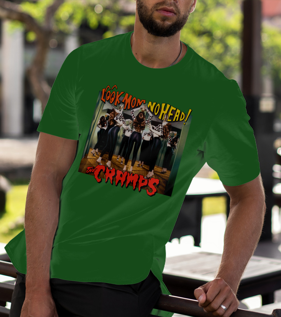 Look Mom No Head The Cramps Mirror Reflections T-Shirt