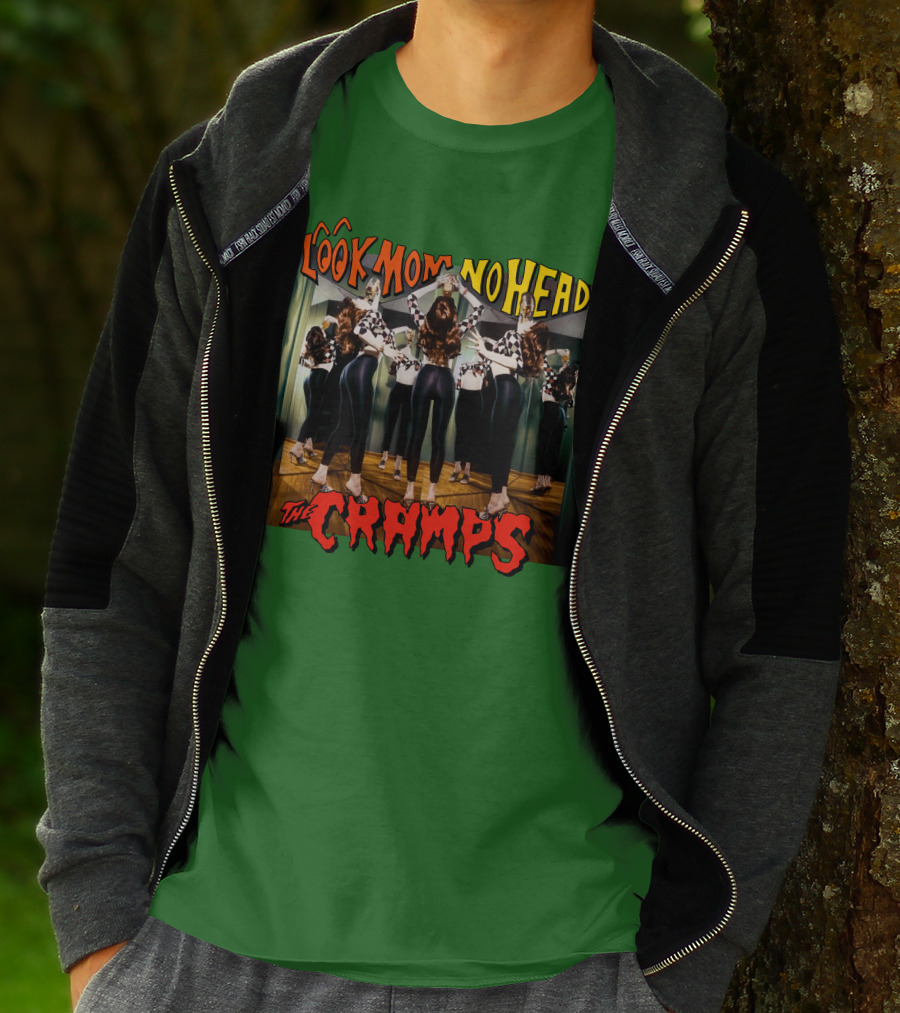 Look Mom No Head The Cramps Mirror Reflections T-Shirt