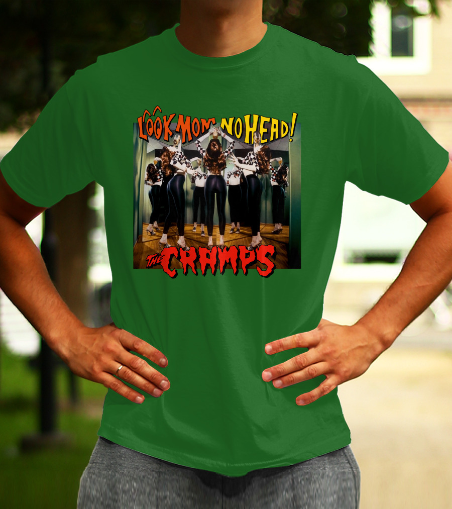 Look Mom No Head The Cramps Mirror Reflections T-Shirt