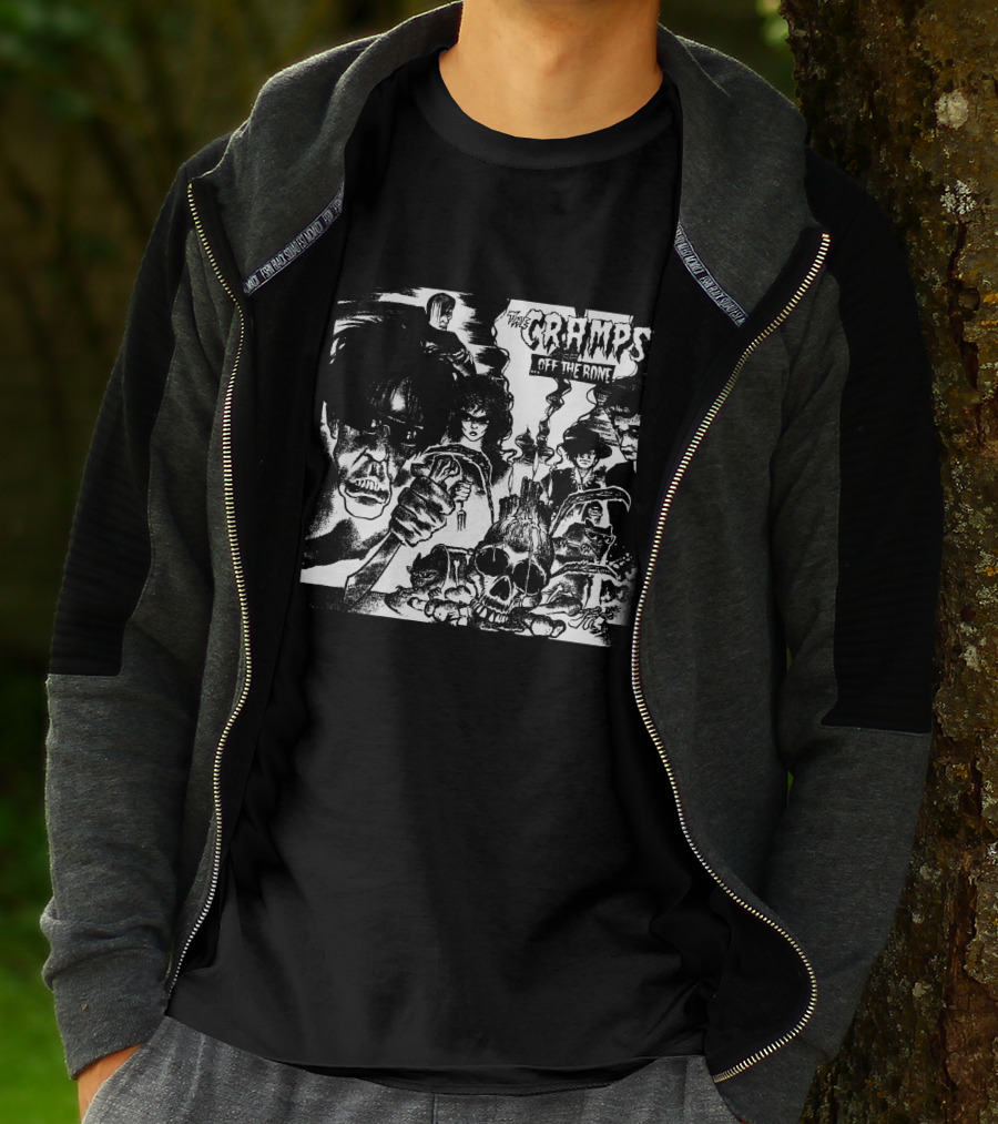 The Cramps Off The Bone Horror Comic T-Shirt