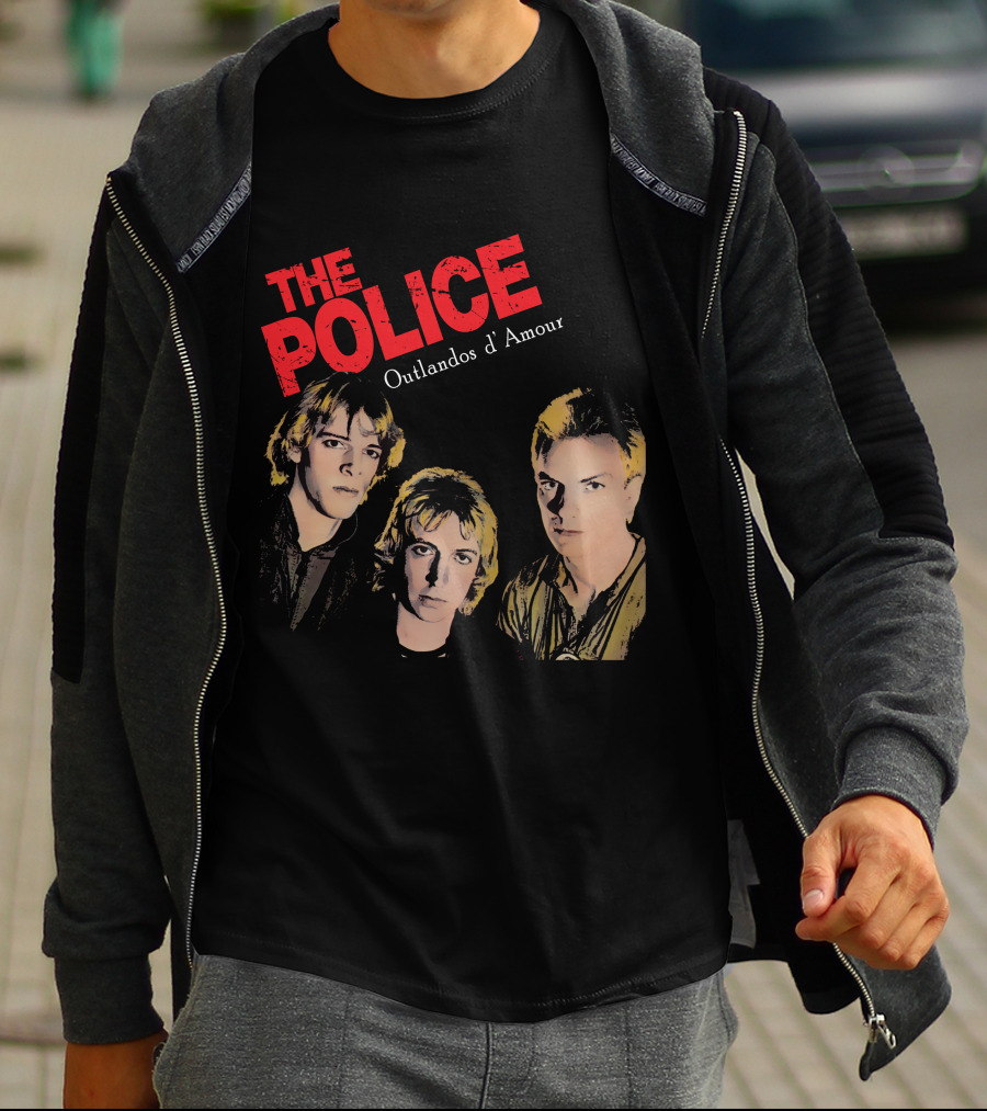 The Police Outlandos D'Amour Vintage Band T-Shirt