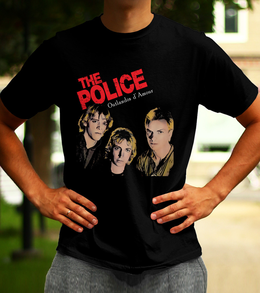 The Police Outlandos D'Amour Vintage Band T-Shirt