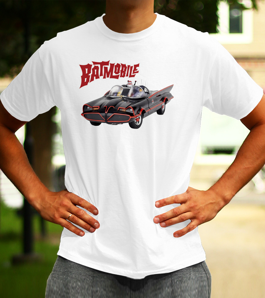 Batmobile Classic 1966 TV Series Car T-Shirt